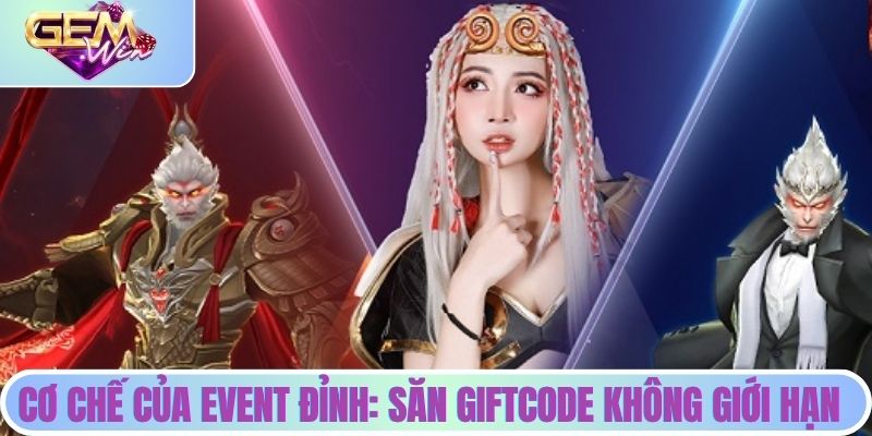 Event Đỉnh: Săn Giftcode Không Giới Hạn Bùng Nổ Tại Gemwin Cơ chế hoạt động của Event đỉnh: săn giftcode không giới hạn